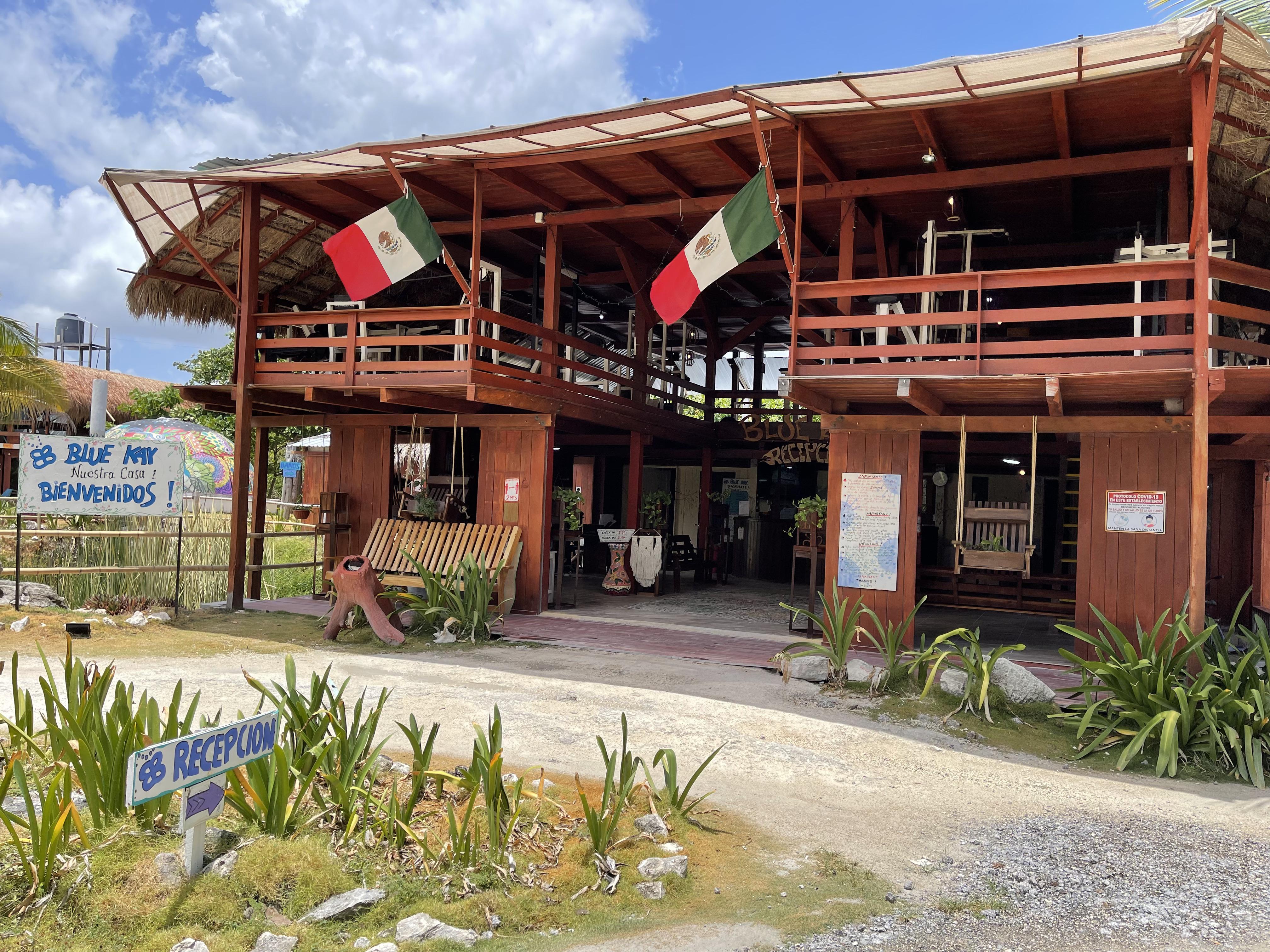 Hotel Oyo Blue Kay Mahahual Exterior foto